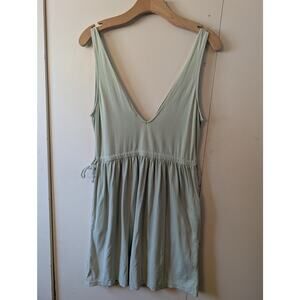 Wild Fable Green V Neck Sundress